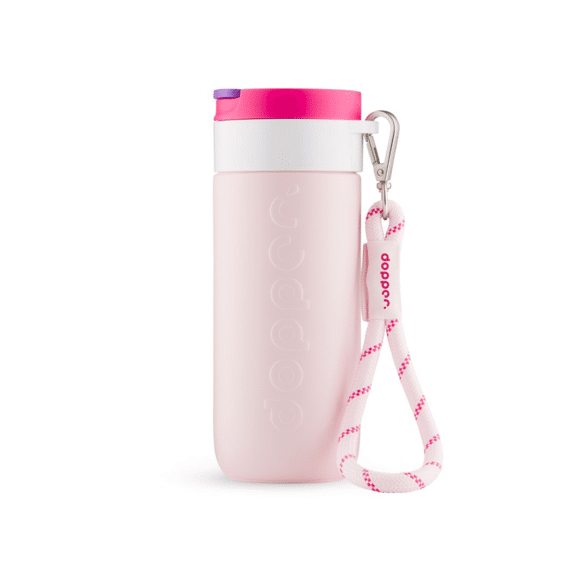 Dopper Wrist Cord White Mug Ring Cherry Pink