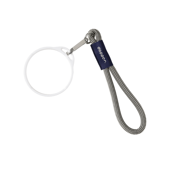 Dopper Wrist Cord White Mug Ring Sandy Black