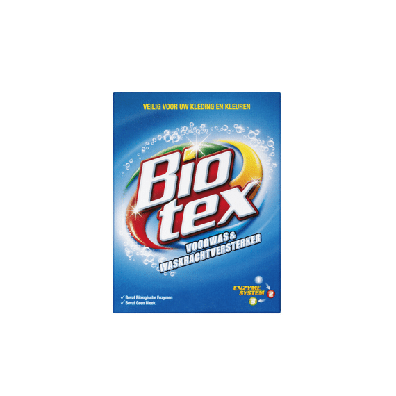 Biotex Wasmiddel Poeder Voorwas Wasversterker 720gr