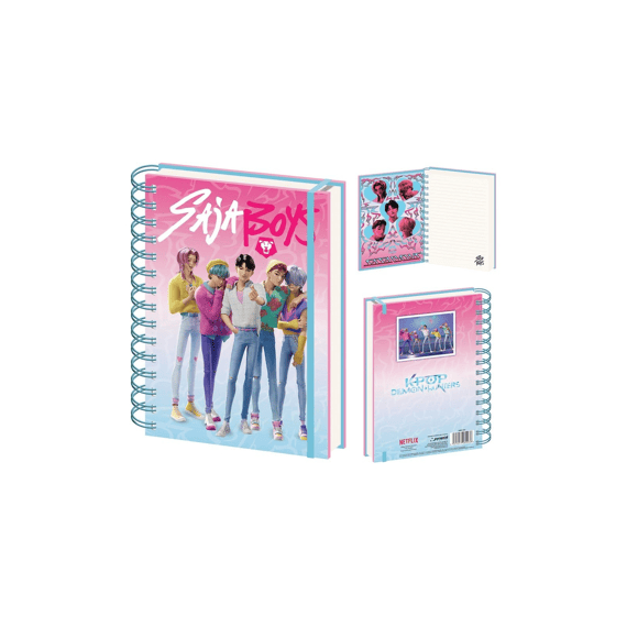 K-pop Demon Hunters Notitieboek A5 Saja Boys