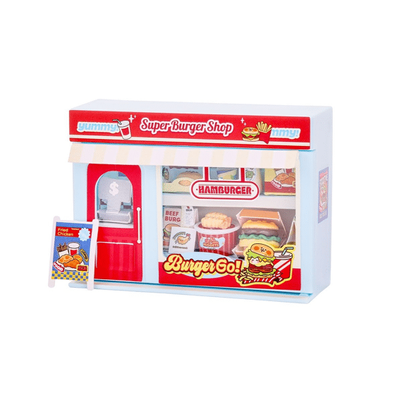 Itotal Miniworld Mini Shop Super Burger Shop