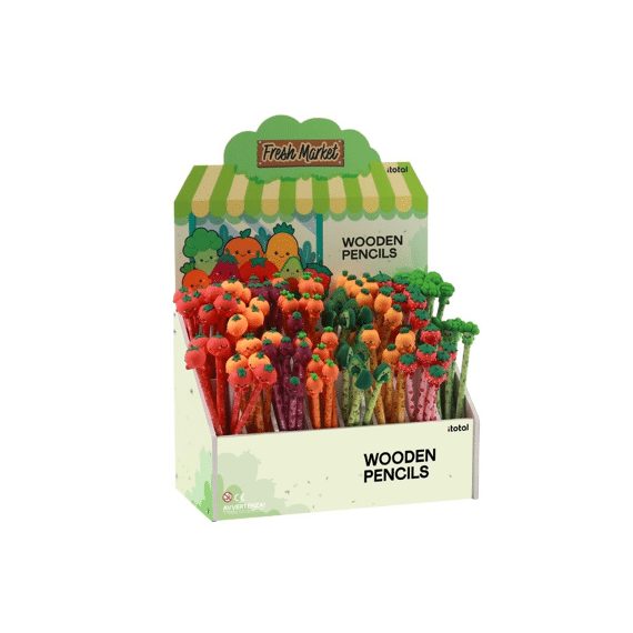 Itotal 3d Potlood Fresh Market Assortiment 