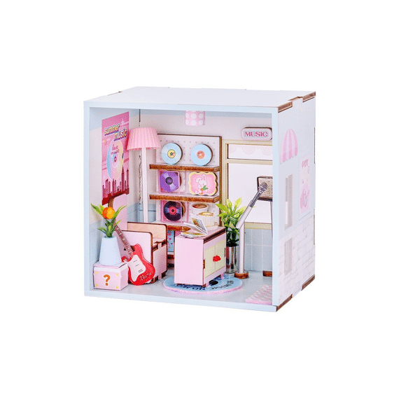 Itotal Miniworld Mini House Cozy Time