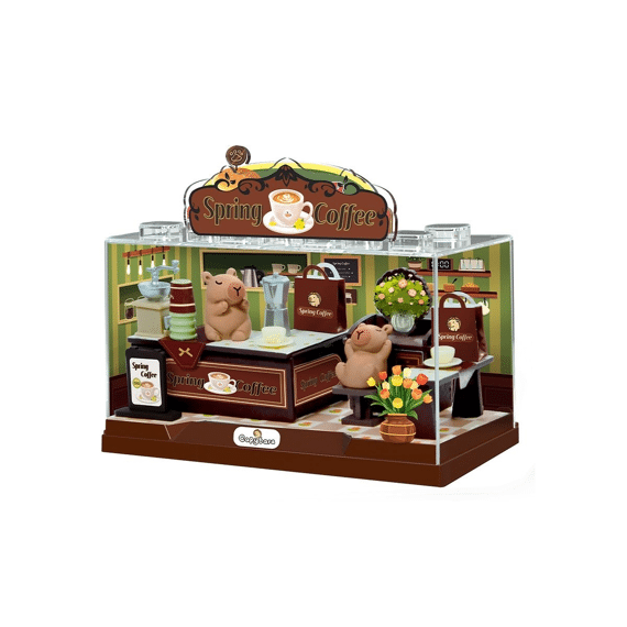 Itotal Miniworld Shop In A Box Spring Coffee