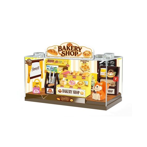 Itotal Miniworld Shop In A Box Bakery Shop