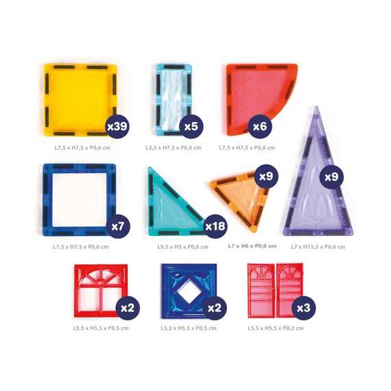 Ludi Magnetische Bouwset Xxl  100-delig