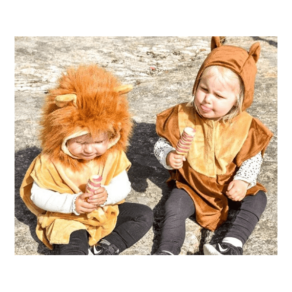 Kinderkostuum Den Goda Fen Mini Cape Leeuw 1-4 Jaar