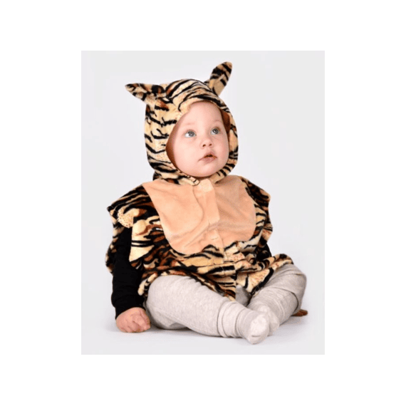 Kinderkostuum Den Goda Fen Mini Cape Tijger 1-4 Jaar