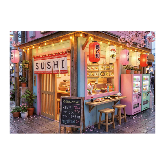 Educa Puzzel 1000 Stuks Kawaii Sushi