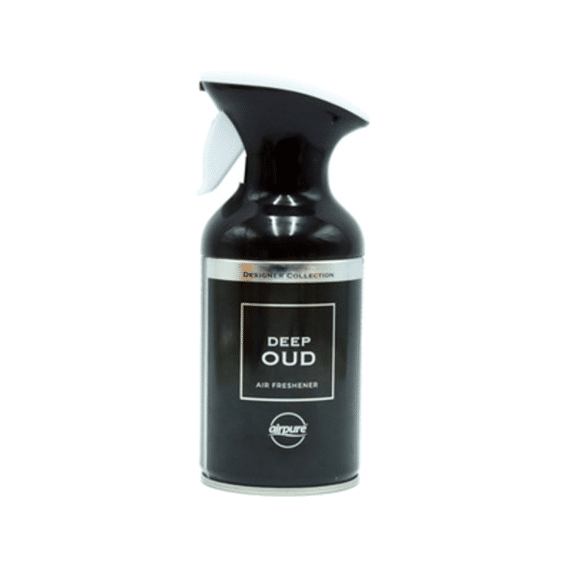 Airpure Luchtverfrisser Designer Collection Air-o-matic Navulling Deep Oud 250ml