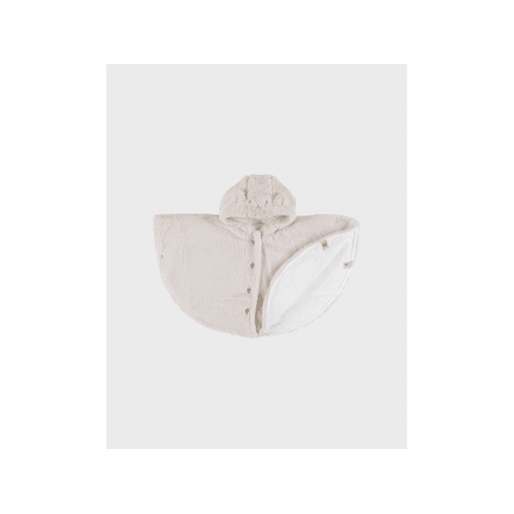 Noukies M&m Poncho Groloudoux Beige 6-12m