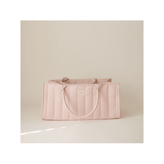 Mushie  Luiermand Diaper Caddy Blush