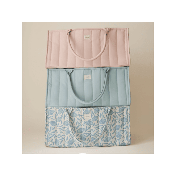 Mushie  Luiermand Diaper Caddy Blush