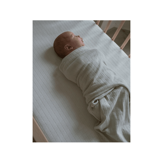 Lodger Inbakerdoek Bundler Solid Peppermint
