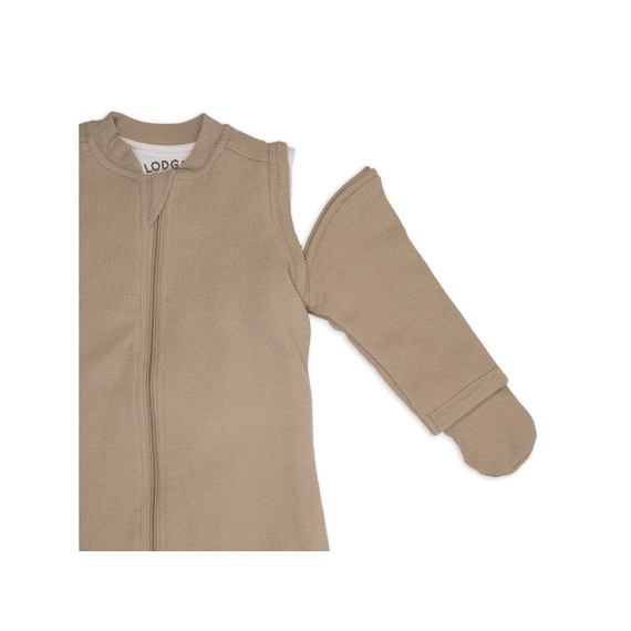 Lodger Slaapzak Hopper Nomad Rib Beige 0-3m