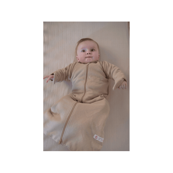 Lodger Slaapzak Hopper Nomad Rib Beige 0-3m