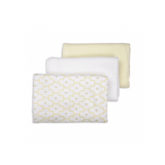 Lodger Tetradoeken 70x70 3-pack Solid Matcha Butter