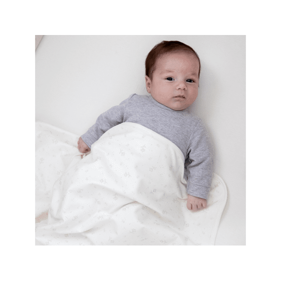 Living Nature Deken Wieg 75x100 Katoen Dirkje