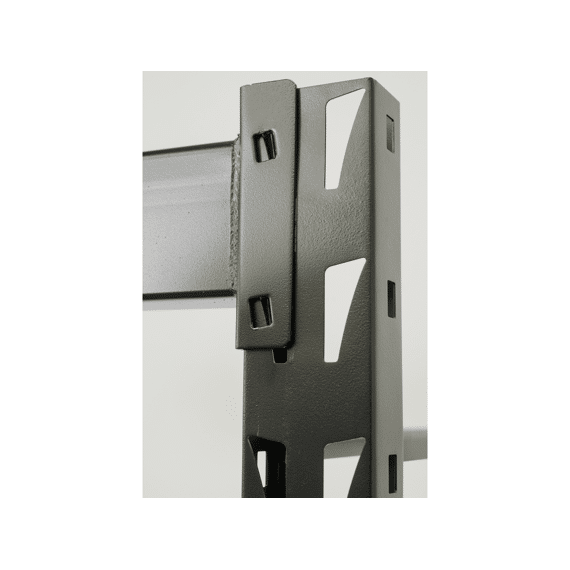 Practo Industrieel Rek 180x180x60 4 Legborden 500kg Zwart