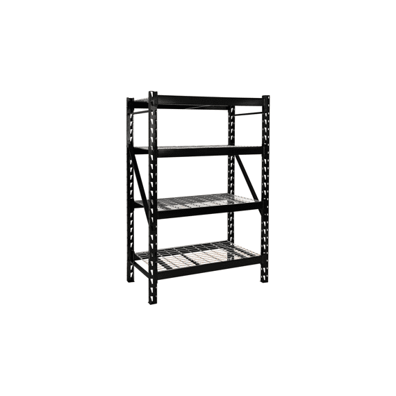 Practo Industrieel Rek 180x180x60 4 Legborden 500kg Zwart