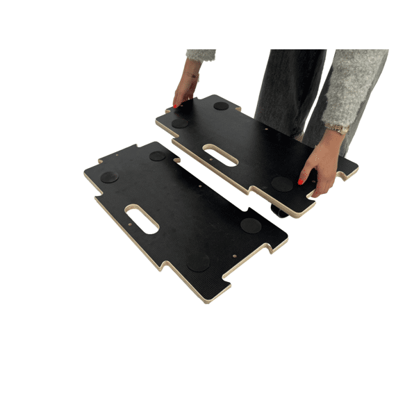 Koppelbare Transportroller 57.5x29x11cm 200kg