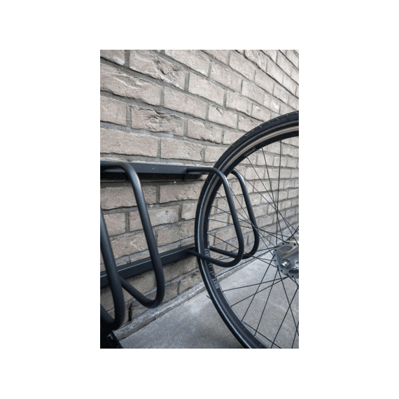 Fietsenrek 2 Fietsen Mat Zwart