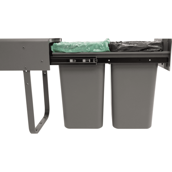 Practo Home Inbouw Afvalemmer 2x14l