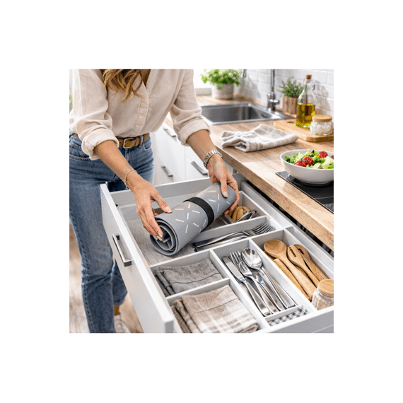 Beper Warmhoudplaat Silicone 60-80-100 Graden Grijs