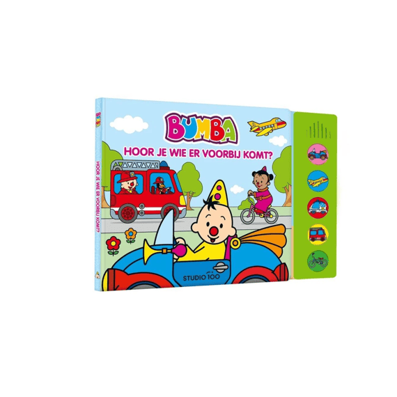 Bumba Geluidenboek Hoor Je Wie Voorbij Komt?