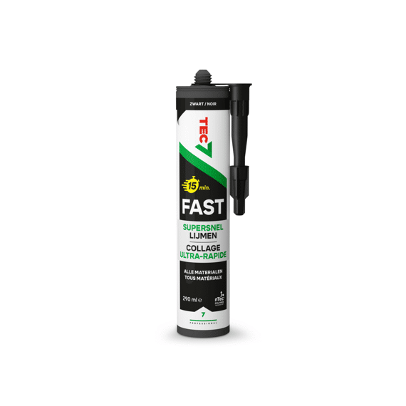 Tec7 Fast Zwart - Patroon 290ml