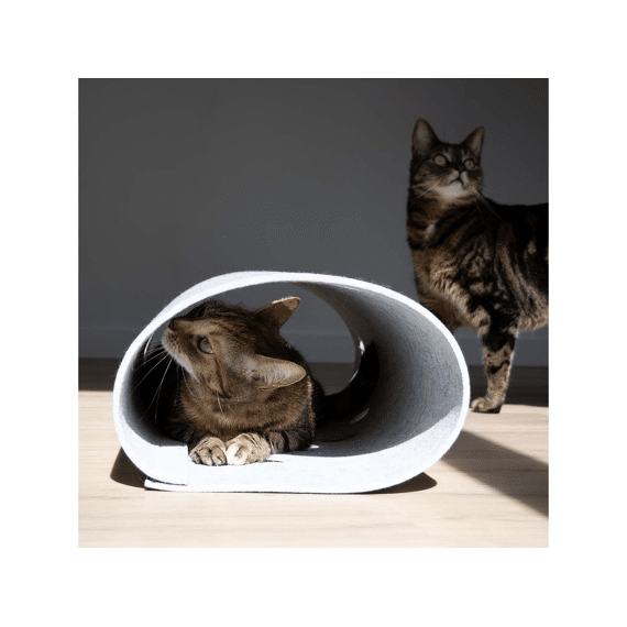 Duvo+ Speeltunnel Lana 60x25x25cm Grijs