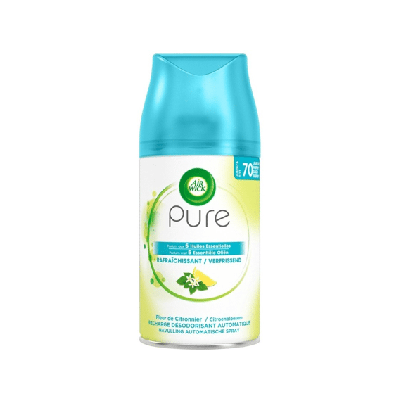Airwick Luchtverfrisser Navulling Freshmatic Pure Citroenbloesem 250ml
