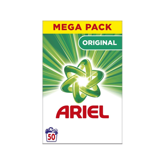 Ariel Wasmiddel Poeder Original 50 Scoops/3kg
