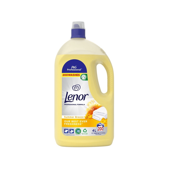 Lenor Wasverzachter  Vloeibaar Professioneel Zomerbries 4l/200scoops
