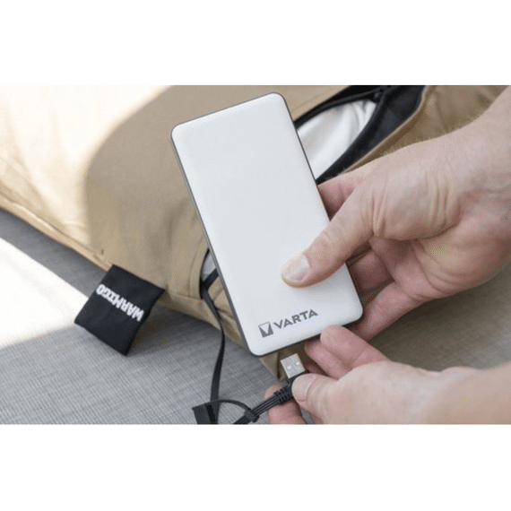 Eurom Warmigo Warmtekussen Incl Varta Powerbank Taupe