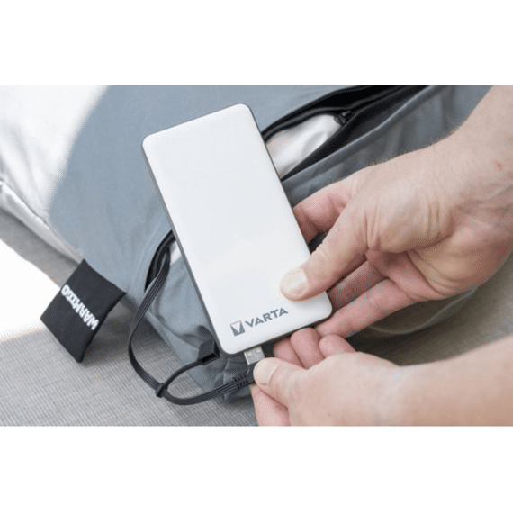 Eurom Warmigo Warmtekussen Incl Varta Powerbank Grijs