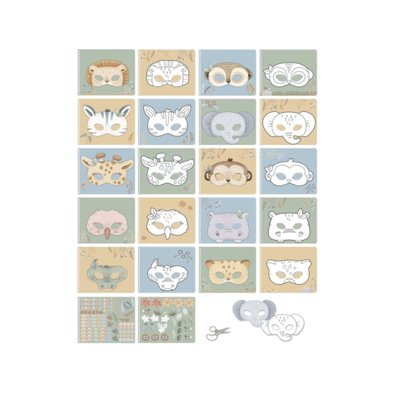 Little Dutch Knutselboek Maskers Jim