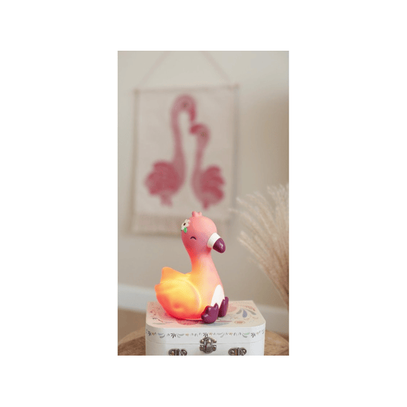 Little Dutch Nachtlampje Flamingo Roze Safari