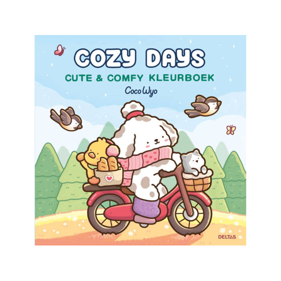 Kleurboek Cute & Comfy Cozy Days Coco Wyo