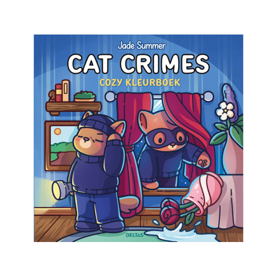 Kleurboek Cozy Cat Crimes Jade Summer
