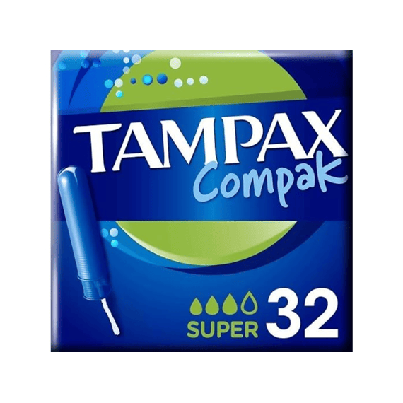 Tampax Tampons Compak Super 2-in-1 32st