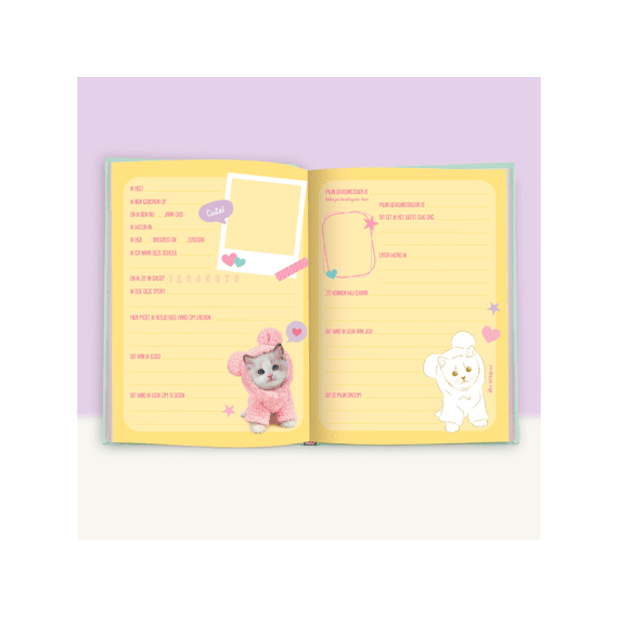 Studio Pets Vriendenboek Kitten