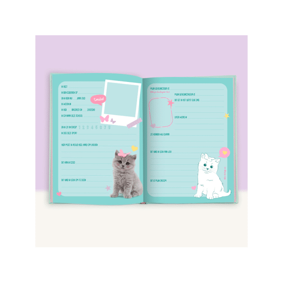 Studio Pets Vriendenboek Kitten