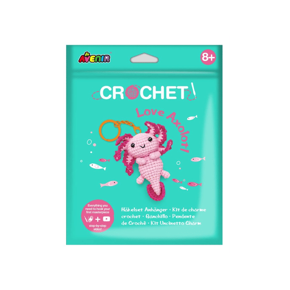 Avenir Haakset Sleutelhanger Love Axolotl