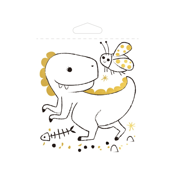 Haku Yoka Mini Kleurboek Dino