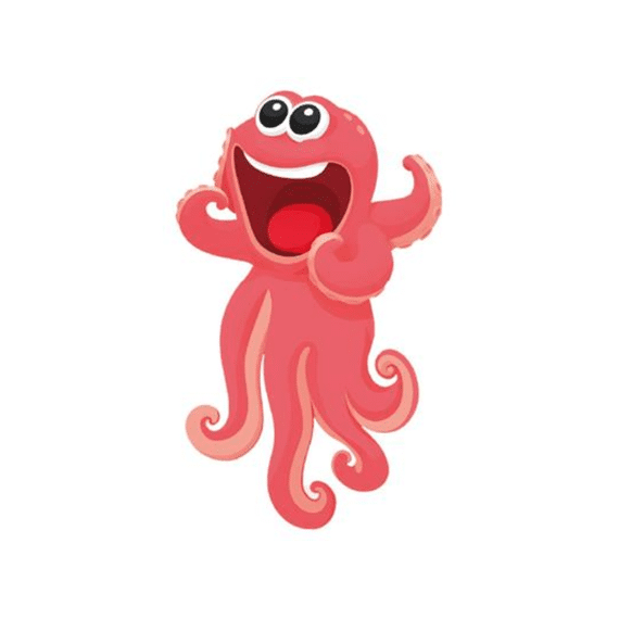 Billy Brown Auch! Bladwijzer Zeedieren Bubbly Octopus