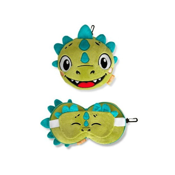 Billy Brown Zoonap Reiskussen Met Oogmasker Dizzy Dino