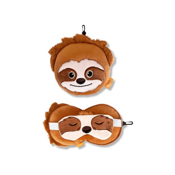 Billy Brown Zoonap Reiskussen Met Oogmasker Sleepy Luiaard