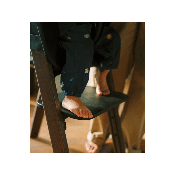 Stokke Steps Eetstoel Black / Warm Brown