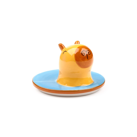 Keramische Mok Met Deksel Capybara